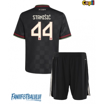 Bayern Munich Josip Stanisic #44 Echipament de Fotbal Replică 2025-26 Copii Treilea (+ Șorturi)